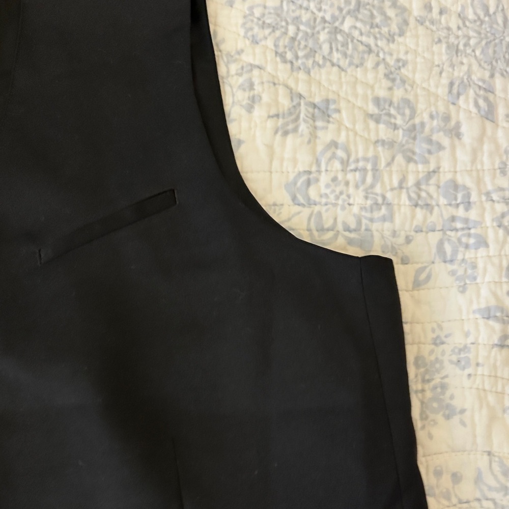 Express Sleek Black Vest View 6